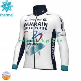 Tenue Maillot M/L + Collant à Bretelles Hiver Thermal Fleece Team Bahrain Victorious 2025